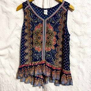Bila Patterned Tank Top